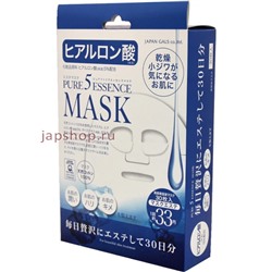 Маска для лица ежедневная с гиалуроновой кислотой, 5 Pure Essence, 30 масок в упаковке(4513915006563)