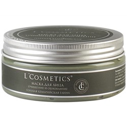 L Cosmetics. Organic Clay. Маска для лица Очищение и обновление с Голубой кембрийской глиной 250 мл
