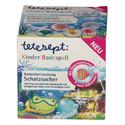 tetesept (тетесепт) Kinder Badespass Schatzsucher 140 г