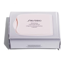 Shiseido Refreshing Cleansing Sheets  Освежающие очищающие листы