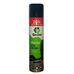 Краска для обуви Gecko ДЛЯ ВСЕХ ТИПОВ КОЖИ бесцветная (20% бесплатно)