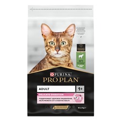 PURINA Pro Plan DELICATE корм для кошек с чувств пищеварением Ягненок 1,5 кг
