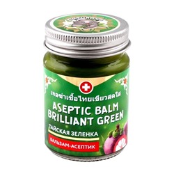 Тайская зеленка Aseptic Balm Brilliant Green, Binturong 50 г