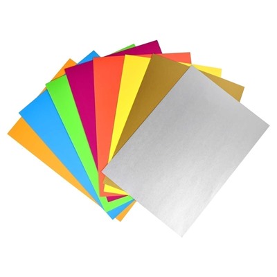 Цветной картон неоновый арт. 60403 ЦИФРОВАЯ АТАКА /А4, папка с клапанами, 8 л, обложка - полноцветная печать, мелованный картон 210 г/м²,