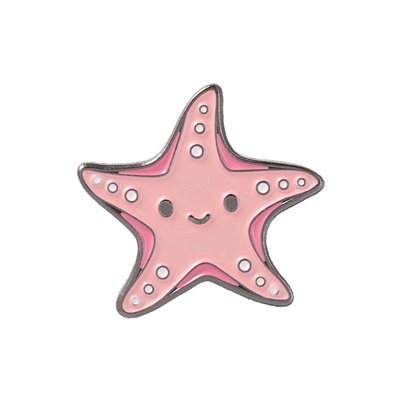 Металлический значок "Морская звездочка"