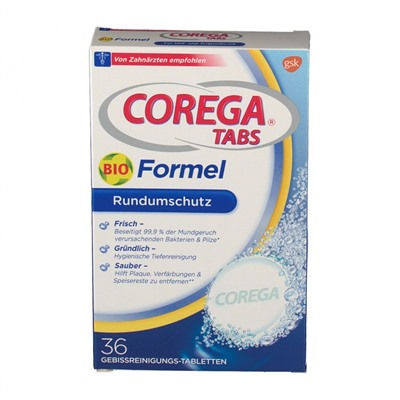 COREGA (КОРЕГА) Tabs Bioformel 36 шт