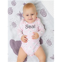 Боди длинный рукав "BABY SEAL" для новорождённого (9190734)