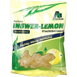 Avitale (Авитэйл) Ingwer-Lemon Fruchtbonbons 75 г