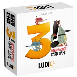 Карточная настольная игра LUDIC «Три!» MU55478