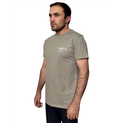 Мужская футболка хаки олива NXP – прокачай свой стиль до уличного милитари №203