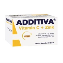 Additiva Vitamin C Depot 300 mg Kapseln (60 шт.) Аддитива Капсулы 60 шт.