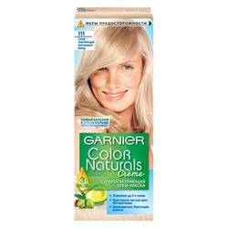Garnier Краска для волос Color Naturals 111 Сильно осветляющий платиновый блонд