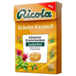 Ricola (Рикола) Krauter-Karamell 50 g zuckerfrei 50 г