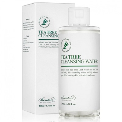 Benton BENTON Tea Tree Cleansing Water  BENTON Очищающая вода с чайным деревом