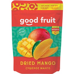 «GOOD FRUIT», манго сушеное, 100 г