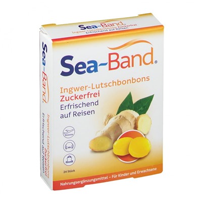 SEA (СИ) BAND Ingwer-Lutschbonbons 24 шт