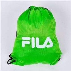 Рюкзак мешок Fila цвет зелёный арт 1411