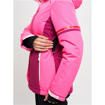 Горнолыжная куртка MTFORCE женская розового цвета 2153R
