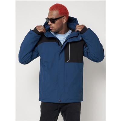 Горнолыжная куртка мужская синего цвета 88822S