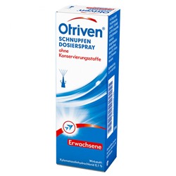 Otriven (Отривен) 0,1% Dosierspray ohne Konservierungsstoffe 15 мл