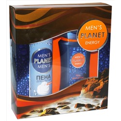 наб.муж. Men's Planet 013 ENERGY (Гель д/душа 250ml + Пена д/бритья 200ml)