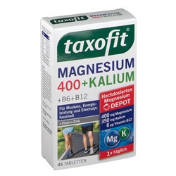 taxofit (таксофит) Magnesium + Kalium Tabletten 45 шт