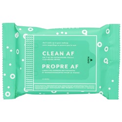 Patchology CLEAN AF Facial Cleansing Wipes Gesichtsreinigungstuch Reinigung, 15 шт.