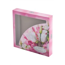 Подарочная коробка "Розовые цветы"