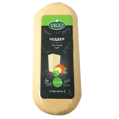 Сыр постный "Чеддер" (VEGO), 400 г