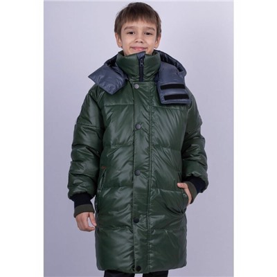 Куртка для мальчиков Найджел 21К86 т.зеленый