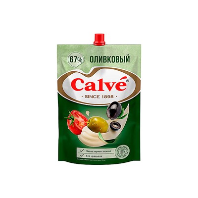 «Calve», майонез «Оливковый» 67%, 400 г