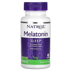 Натрол, Мелатонин, 1 мг, 180 таблеток