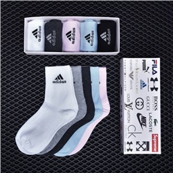 Подарочный набор женских носков Adidas р-р 36-41 (5 пар) арт 3726