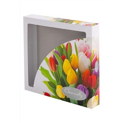Подарочная коробка "Букет тюльпанов"