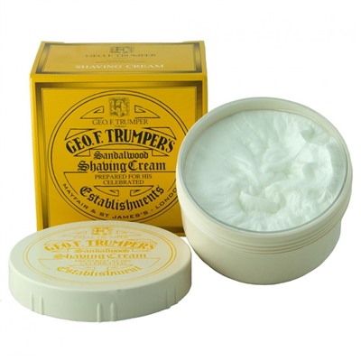 Geo. F. Trumper Sandalwood Soft Shaving Cream Bowl  Крем для бритья из сандалового дерева