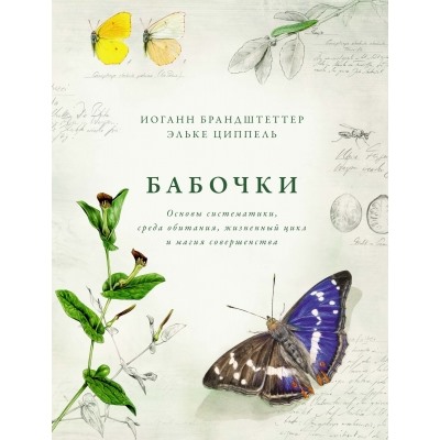 Бабочки. Основы систематики, среда обитания, жизненный цикл и магия совершенства Новый натуралист Брандштеттер 2021