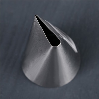 Насадка кондитерская «Лепесток», d=3,4 см, выход 2,3 см, нержавеющая сталь