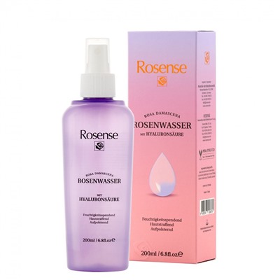 Rosense Rosenwasser mit Hyaluronsaure  Розовая вода с гиалуроновой кислотой