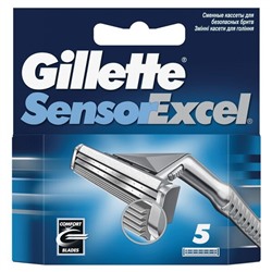 Gillette Sensor Excel кассеты (5)