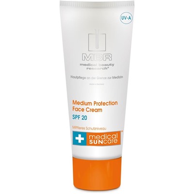 MBR Medical Beauty Research Medical Sun Care Medium Protection Face Cream Крем SPF 20, 100 мл