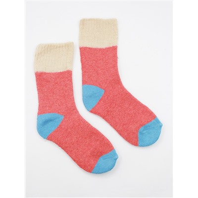 Детские носки утепленные 4-6 лет 16-20 см "Warm" Коралловые