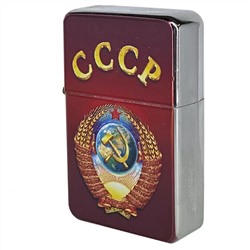 Зажигалка Зиппо "СССР" - бензиновая модель в стиле Советской эпохи! №523