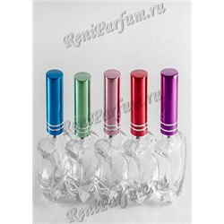 RENI Яблоко, 9 мл., стекло + микс металл микроспрей (красный, синий, розовый, фиолет, зелёный)
