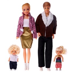 Набор кукол «Дружная семья», 3 вида