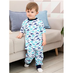 Пижама: футболка, брюки "SLEEPY CHILD" для мальчика (2830619)