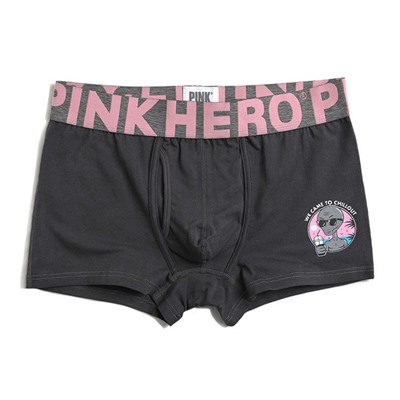 Мужские трусы Pink Hero темно-серые Chillout PH522-1