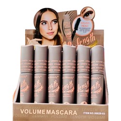 Тушь для ресниц от Kiss beauty lengfh mascara volume 15мл (упаковка 10шт)