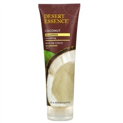 Desert Essence, питательный шампунь, для сухих волос, с кокосом, 237 мл (8 жидк. унций)