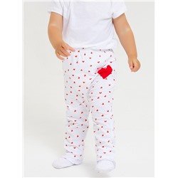 Белые штанишки "Little LOVE" для новорождённого (5410431)