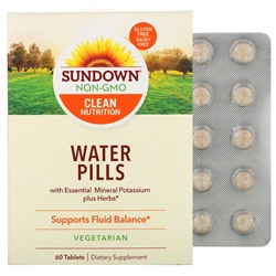 Sundown Naturals, Мочегонное средство, 60 таблеток